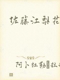 佐藤江梨花