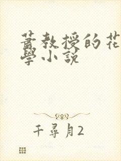萧教授的花式教学小说封面