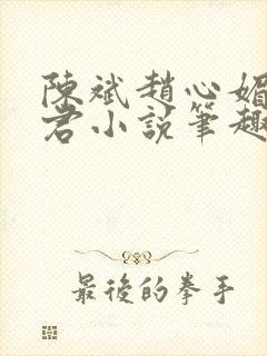 陈斌赵心媚高婉君小说笔趣阁