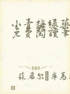 小青梅绿药全文免费阅读笔趣阁