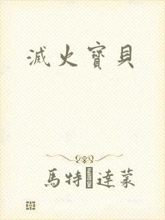 灭火宝贝封面