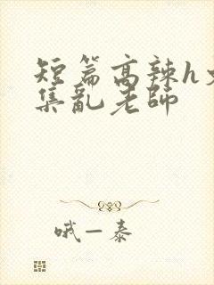 短篇高辣h文合集乱老师封面