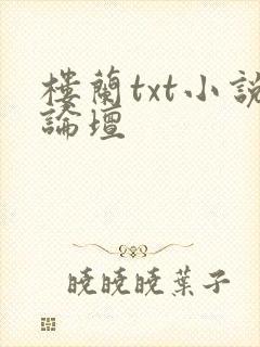 楼兰txt小说论坛封面