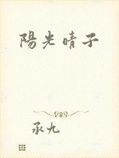 阳光晴子封面