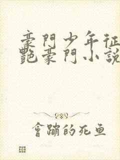 豪门少年征美猎艳豪门小说全文阅读