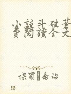小说斗破苍穹免费阅读全文无窗口