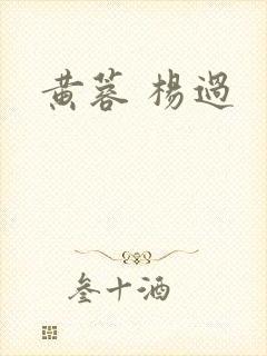 黄蓉 杨过
