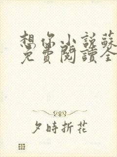 想你小说苏玛丽免费阅读全文无弹窗