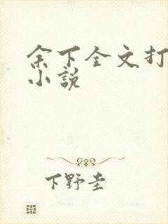 余下全文打不开小说