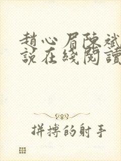 赵心眉陈斌的小说在线阅读全文