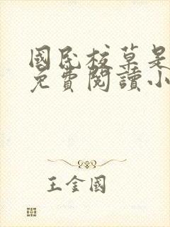 国民校草是女生免费阅读小说