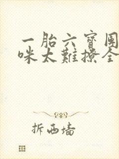 一胎六宝团宠妈咪太难撩全文免费阅读