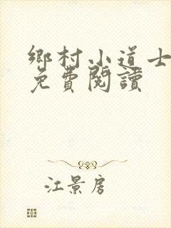乡村小道士小说免费阅读封面
