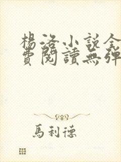 杨洛小说全文免费阅读无弹窗最新章节