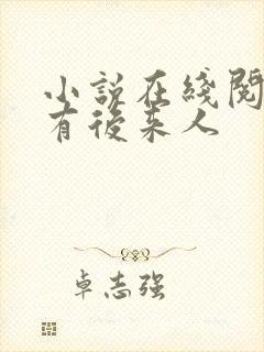 小说在线阅读还有后来人