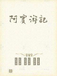 阿宾游记封面