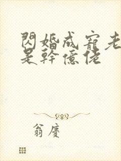 闪婚成宠老公竟是干亿佬