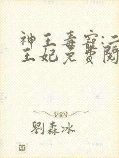 神王毒宠:二嫁王妃免费阅读