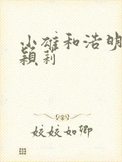 小雄和浩明夹击颖莉封面