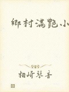 乡村满艳小说封面