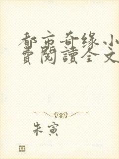 都市奇缘小说免费阅读全文