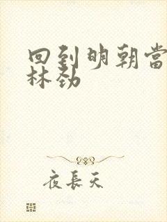 回到明朝当王爷林劲