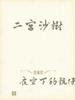 二宫沙树