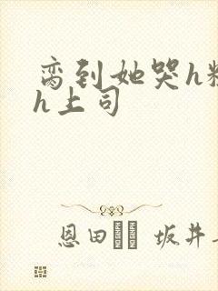 脔到她哭h粗话h上司封面