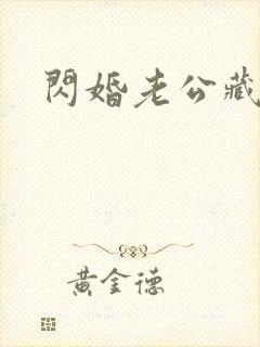闪婚老公藏不住