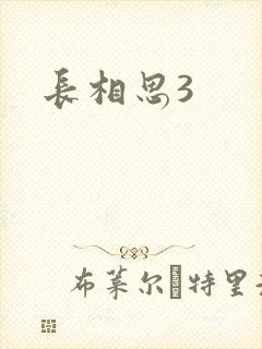 长相思3封面