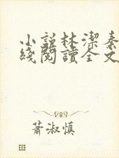 小说林洁秦齐在线阅读全文