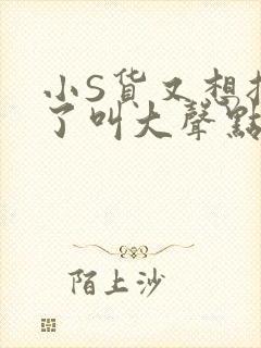 小S货又想挨C了叫大声点小