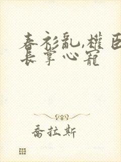 春衫乱,权臣兄长掌心宠