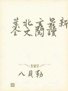 叶北玄最新章节全文阅读