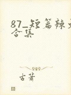87_短篇辣文合集
