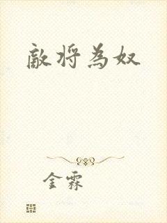 敌将为奴封面