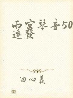 雨宫琴音500连发