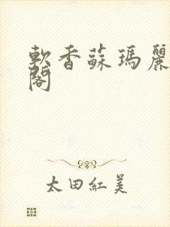 软香苏玛丽笔趣阁