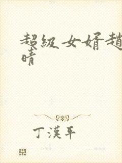 超级女婿赵旭李晴