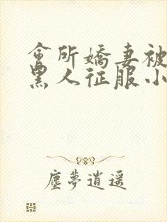 会所娇妻被多个黑人征服小说