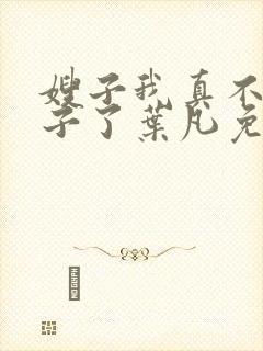 嫂子我真不是傻子了叶凡免费下载