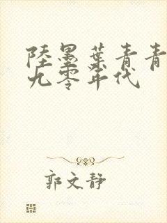 陆墨叶青青重生九零年代