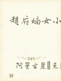 赵府嫡女小说