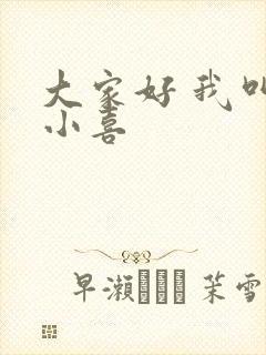 大家好 我叫林小喜
