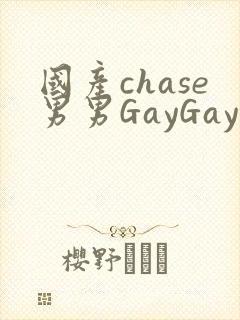 国产chase男男GayGay