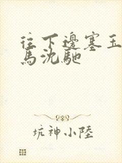 往下边塞玉器骑马沈驰