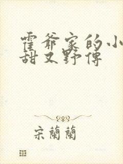 霍爷家的小祖宗甜又野传