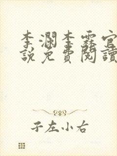 李澜李霖官场小说免费阅读