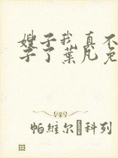嫂子我真不是傻子了叶凡免费