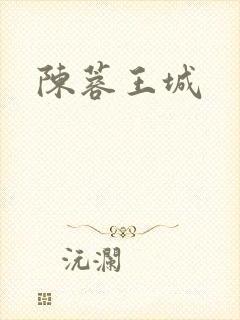 陈蓉王城封面